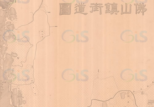 民国初期《佛山镇街道图》缩略图