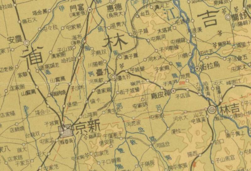 1935年《满洲国地图》预览图1