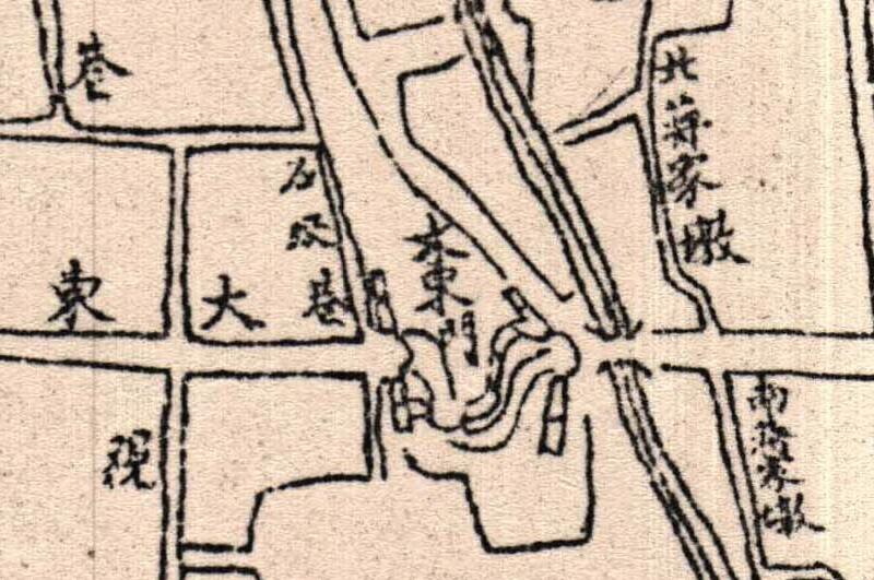 1923年《扬州城市图》预览图1