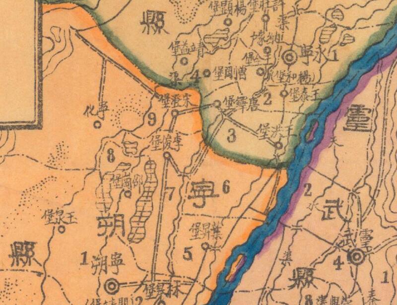 1941年《宁夏省图》预览图2