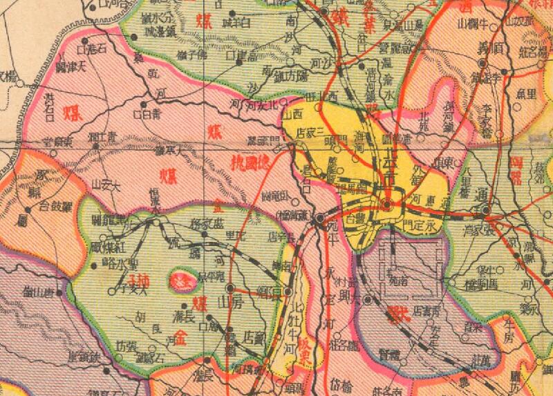 1937年《河北省明细地图》预览图2