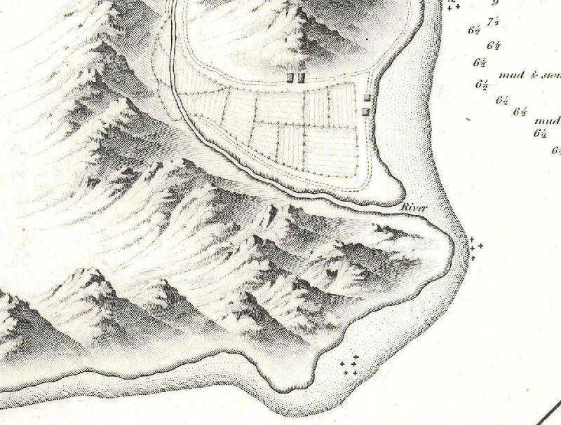 1796年《澳门城市与港口规划图》预览图2