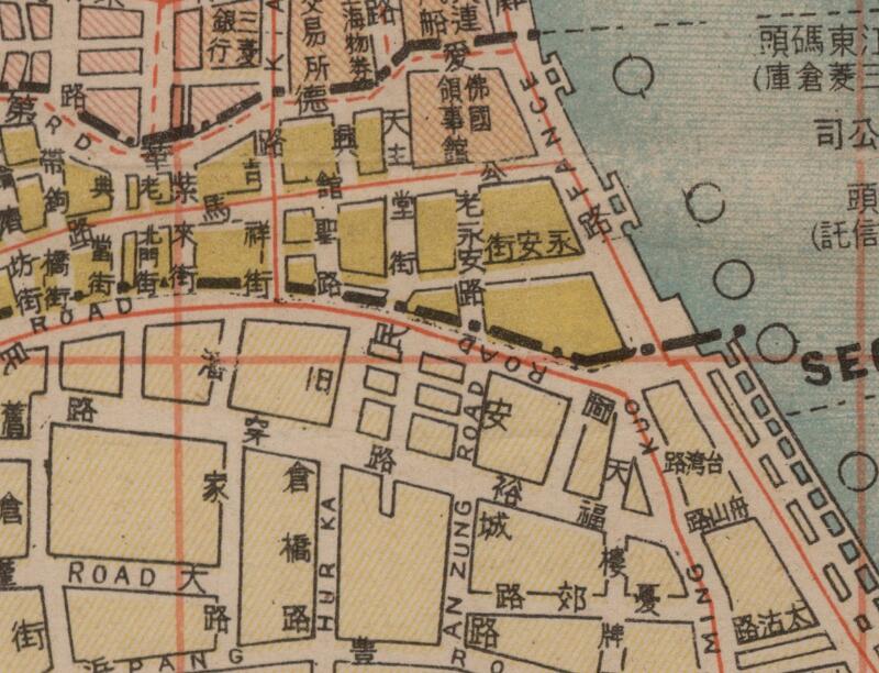 1943年《最新大上海地图》预览图2