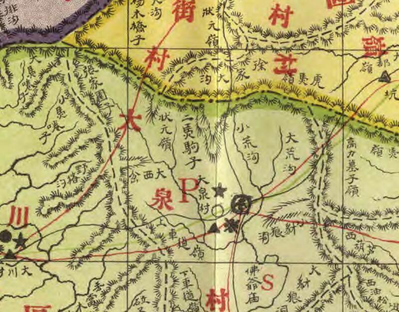 1927年《通化县全图》预览图3