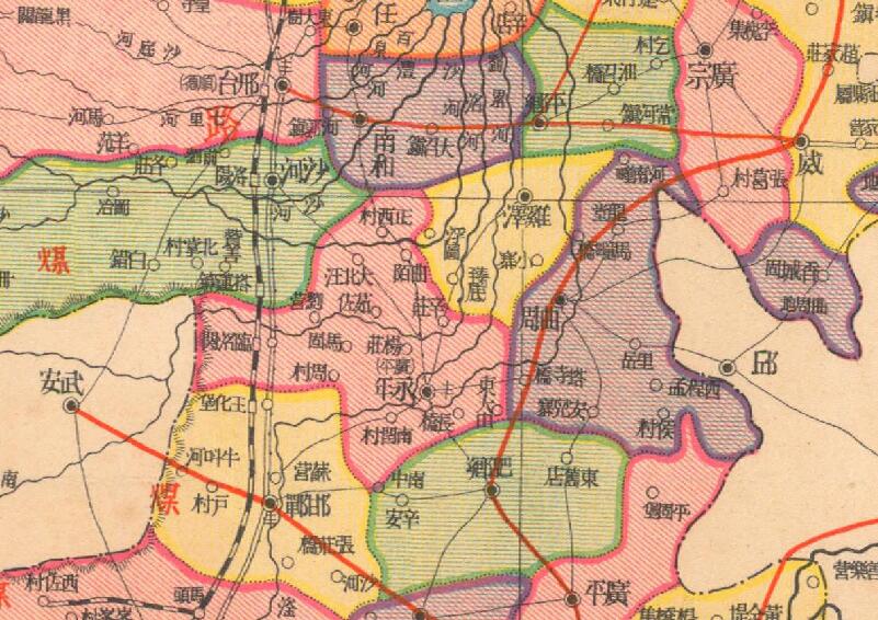 1937年《河北省明细地图》预览图3
