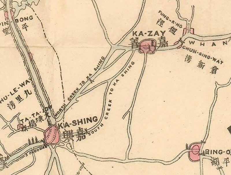 1893年上海及苏州地区图预览图3