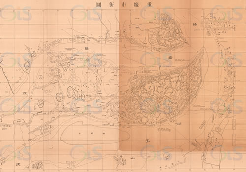 1940年《重庆市街图》缩略图