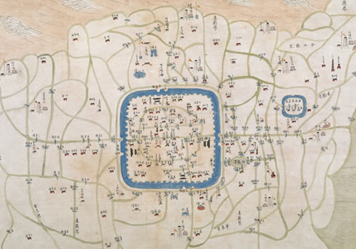 1842年《松江城守营汛舆图》缩略图