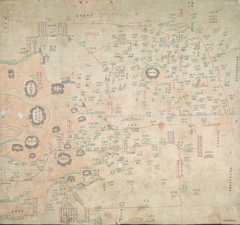 1841年前《宁波府六邑及海岛洋图》预览图