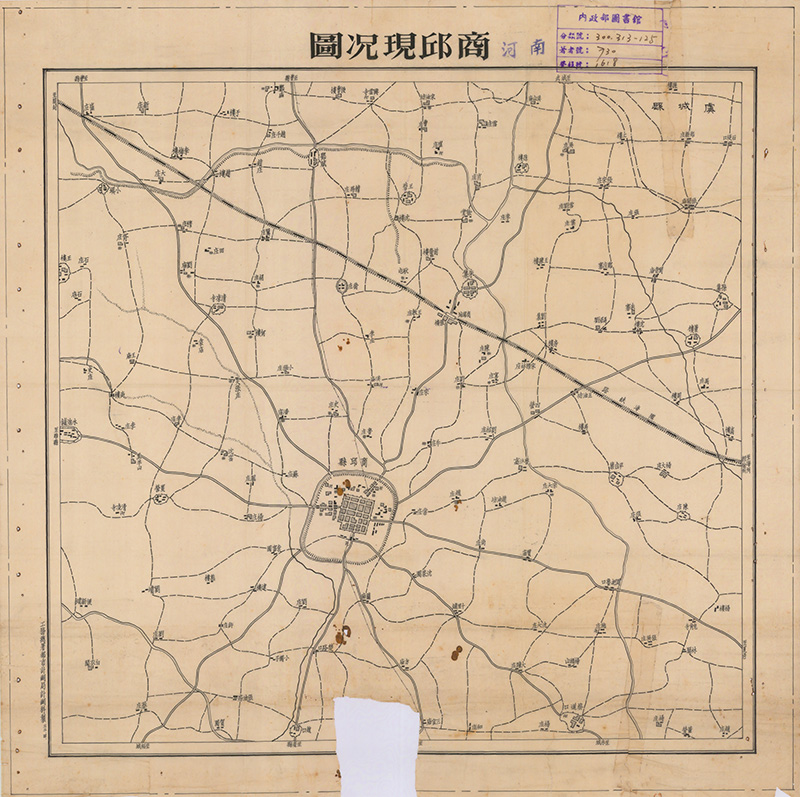 1944年河南《商邱现况图》预览图