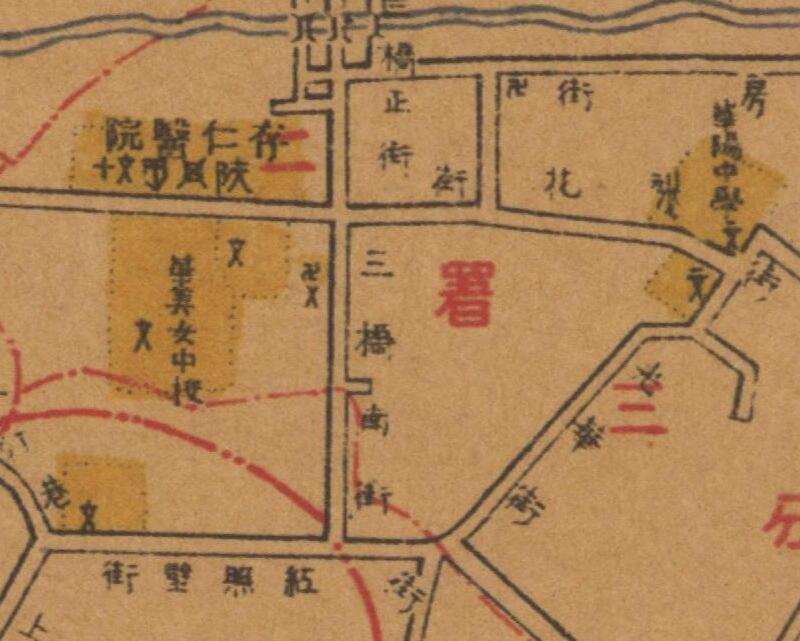 1933年《成都街市图》预览图1