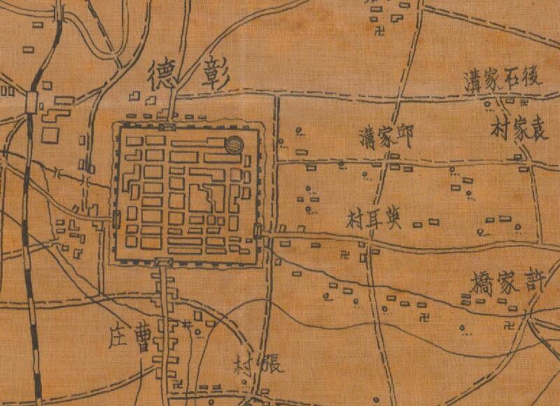 1931年安阳《彰德都市计划要图》预览图1