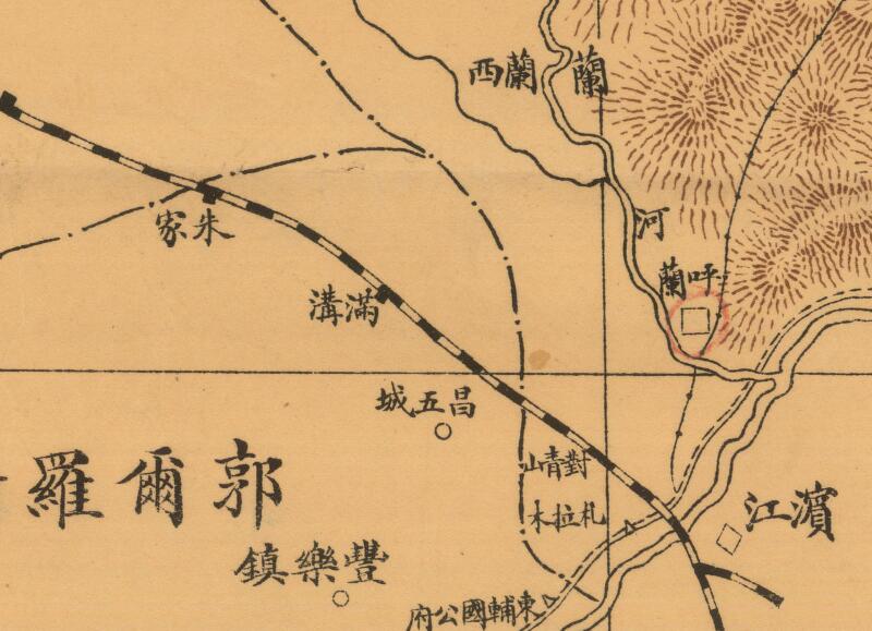 清末《黑龙江全界地图》预览图1