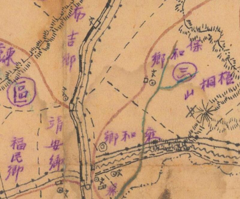 1941年广东《宝安县图》预览图1