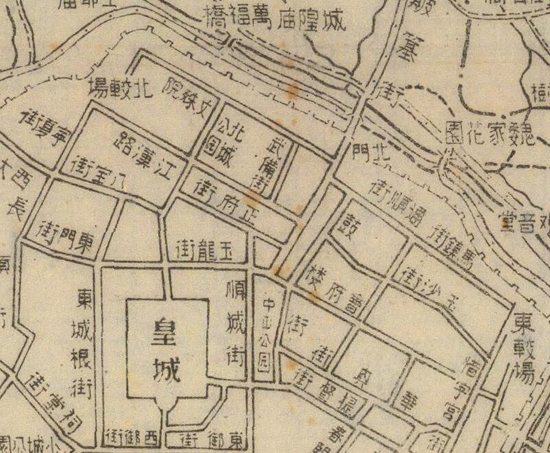 1944年《成都市郊外地图》预览图1