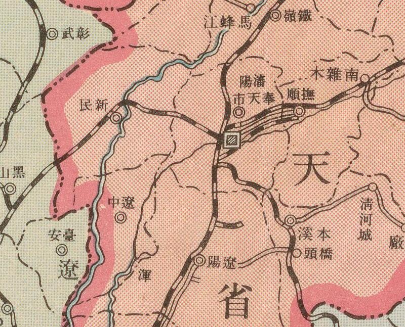 1934年《满洲帝国新行政区划图》预览图2