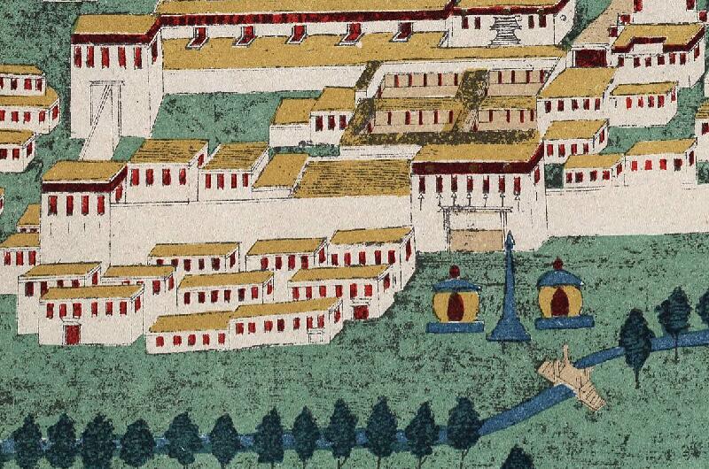 1891年《拉萨示意图》预览图2