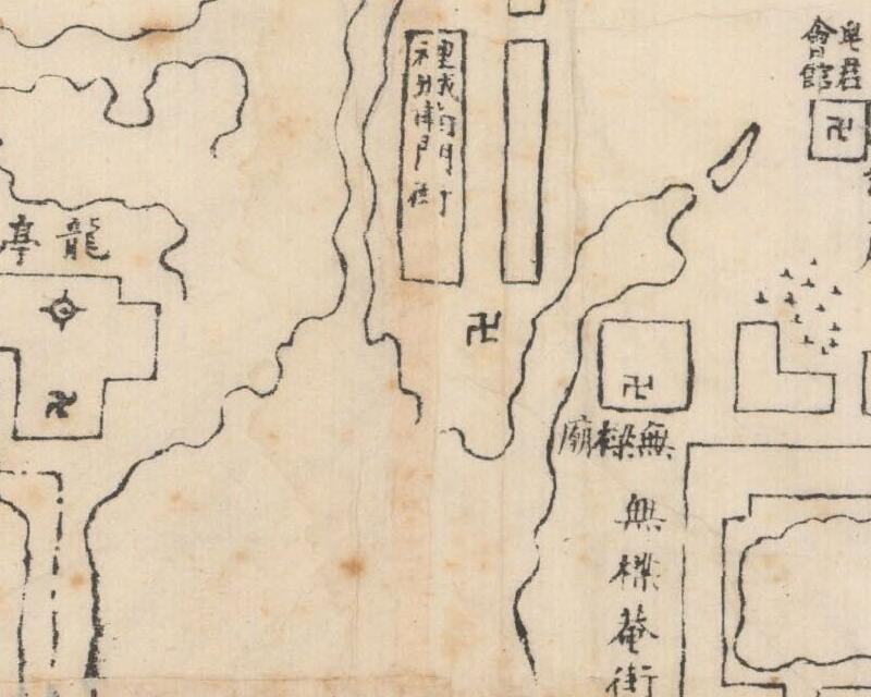 1919年开封《河南省城街市图》预览图2