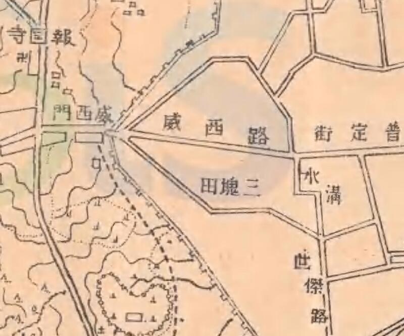 1936年《贵阳市附近地形图》预览图2