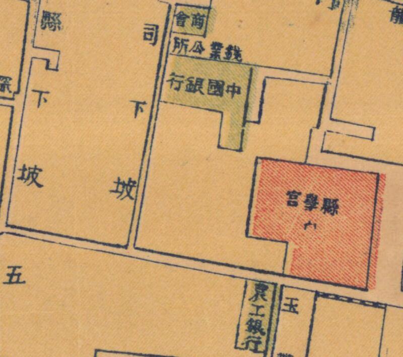 1921年《安庆省城图》预览图2