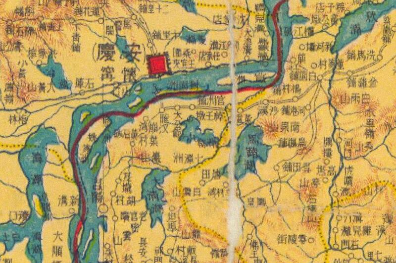 1926年《安徽省明细全图》预览图2