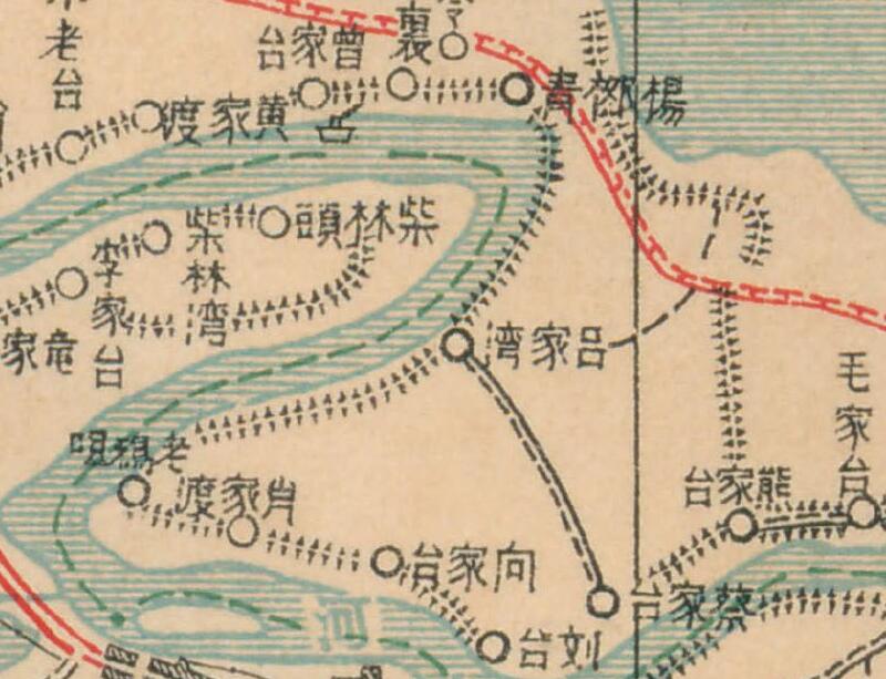 1936年武汉《汉阳县图》预览图2