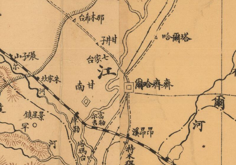 清末《黑龙江全界地图》预览图2