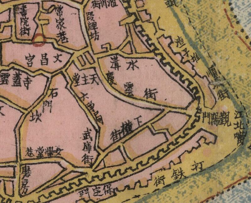 1930年《重庆市街道图》预览图3