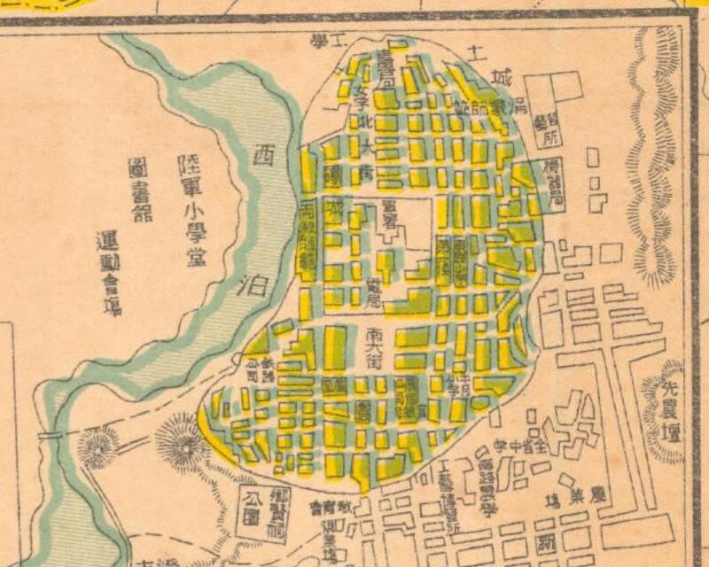 民国时期《黑龙江分县新图》预览图3