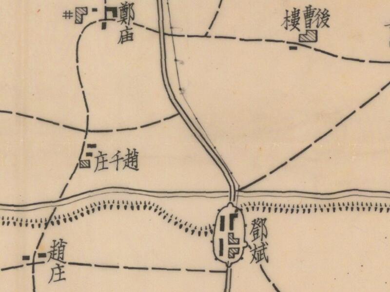 1944年河南《商邱现况图》预览图3
