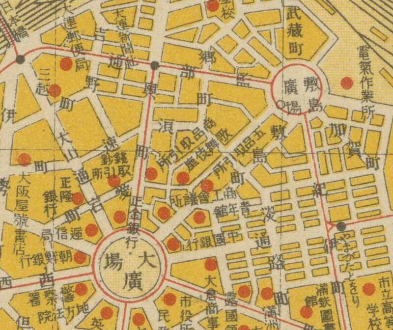 1928年《大连市街图》预览图3