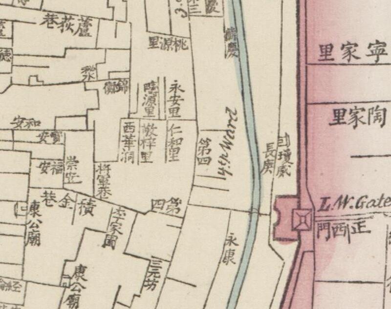 1860年《广州城及郊区图》预览图3