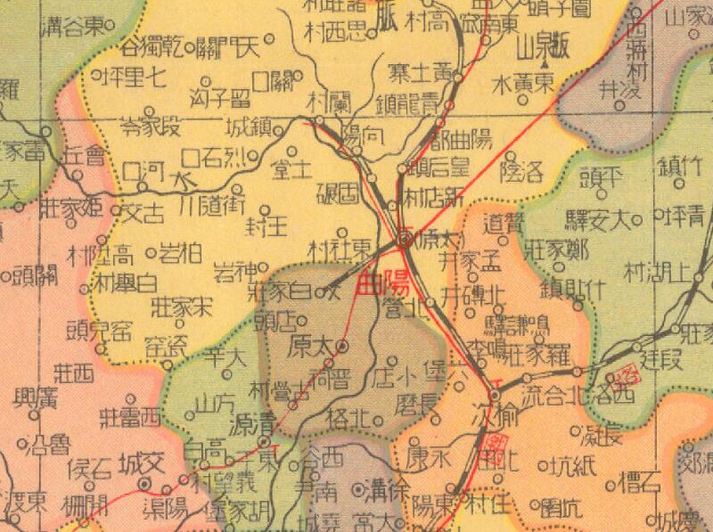 1947年《山西分县详图》预览图1