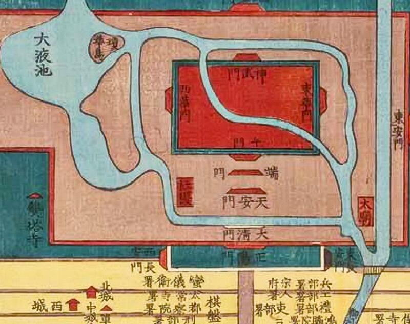 1850年北京《京师总图》预览图1