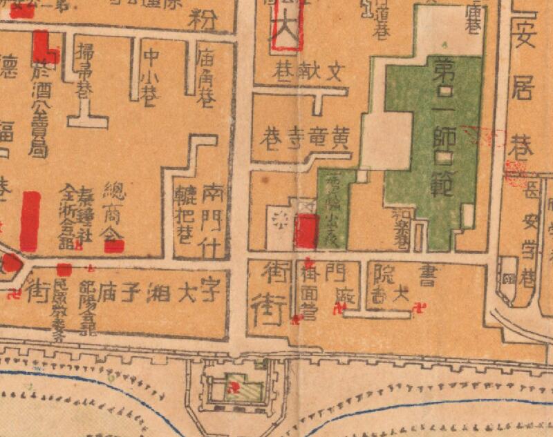 1930年西安《陕西省城图》预览图2