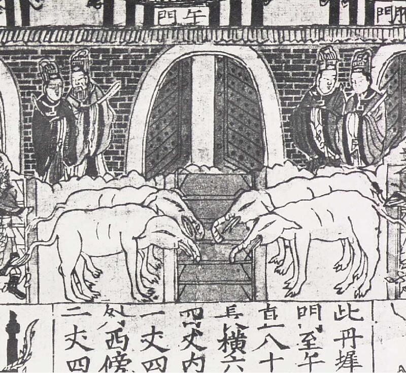 明嘉靖年间《北京城宫殿之图》预览图2