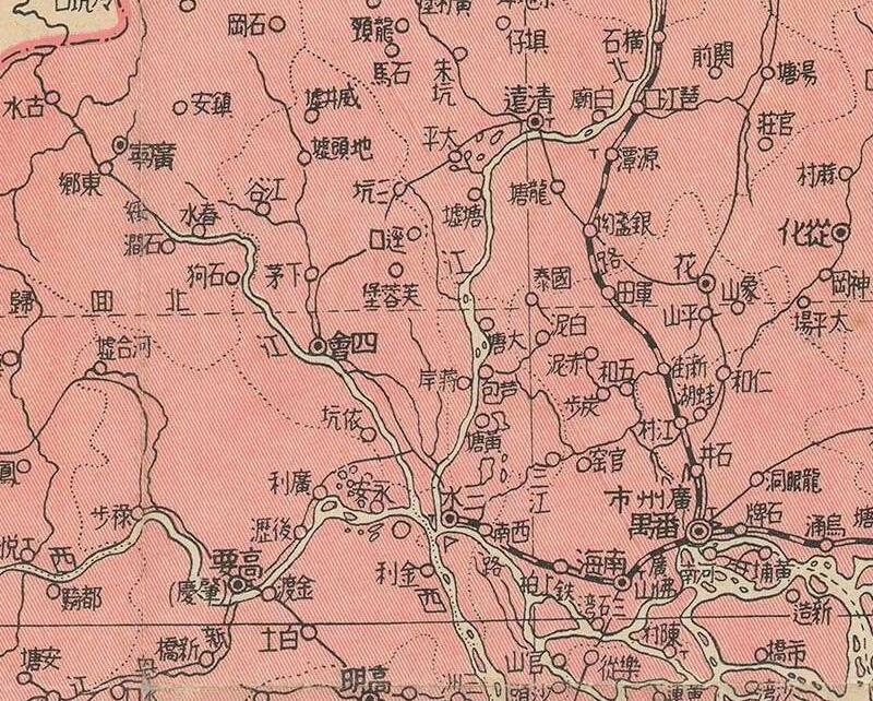 1930年《广东地图》预览图2