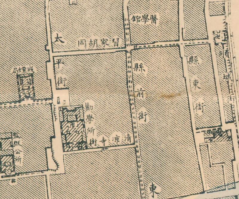 1915年《洛阳城内及四关图》预览图2