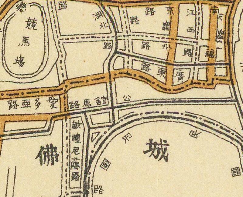 1927年《上海电车线路图》预览图2