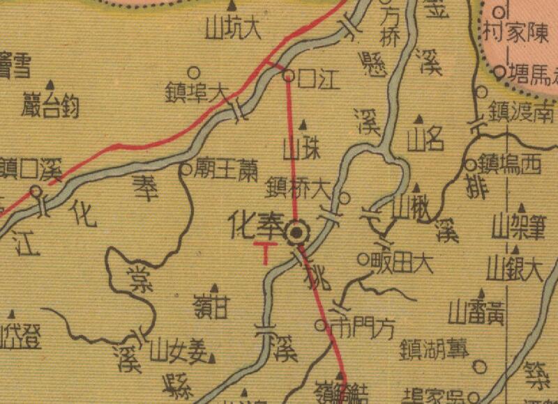 1947年《宁波七邑全图》