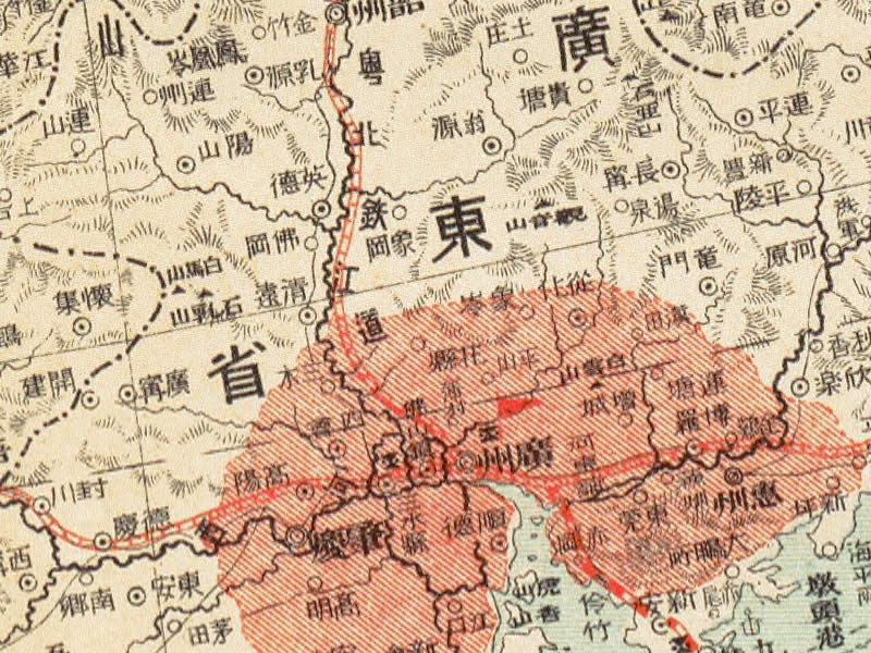 1911年《最近调查清国大地图》预览图3