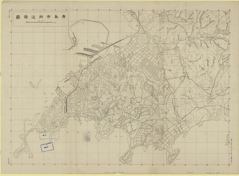 1937年《青岛市街近傍图》预览图