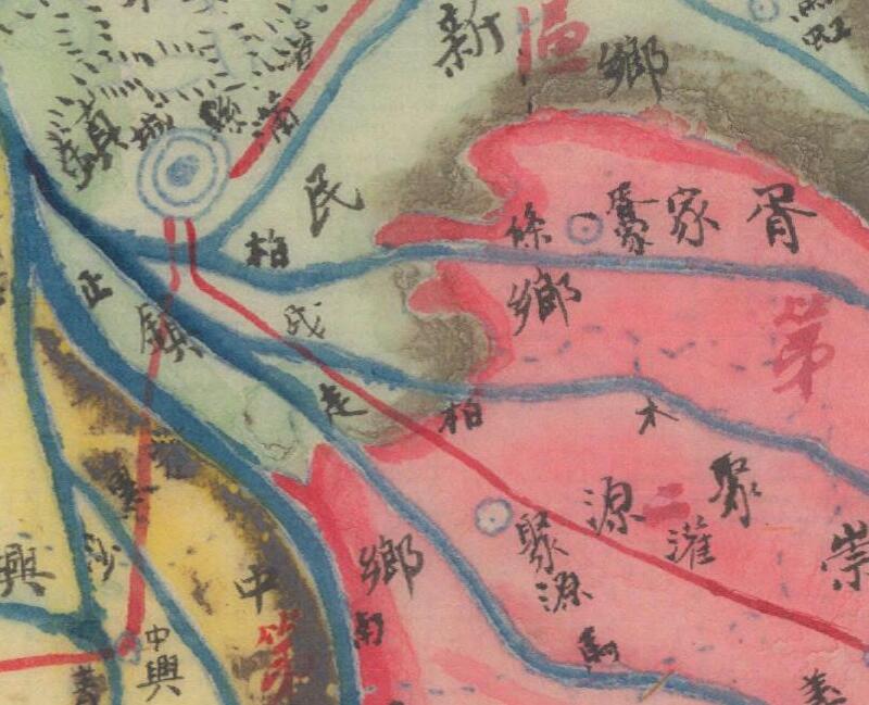 1942年《四川省灌县县图》预览图1