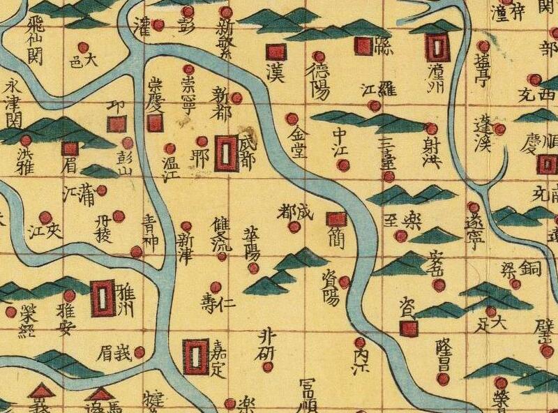 1850年《四川全图》预览图1