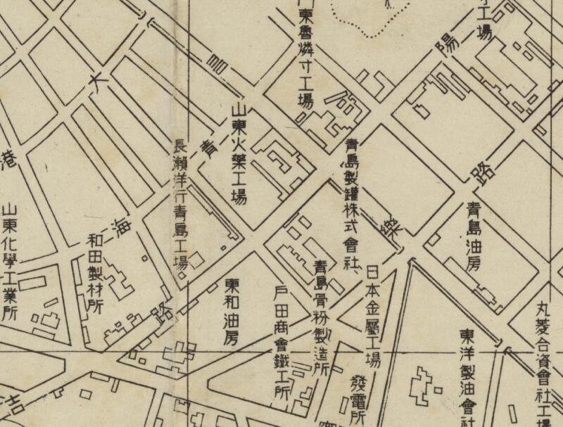 1937年《青岛市街近傍图》预览图1