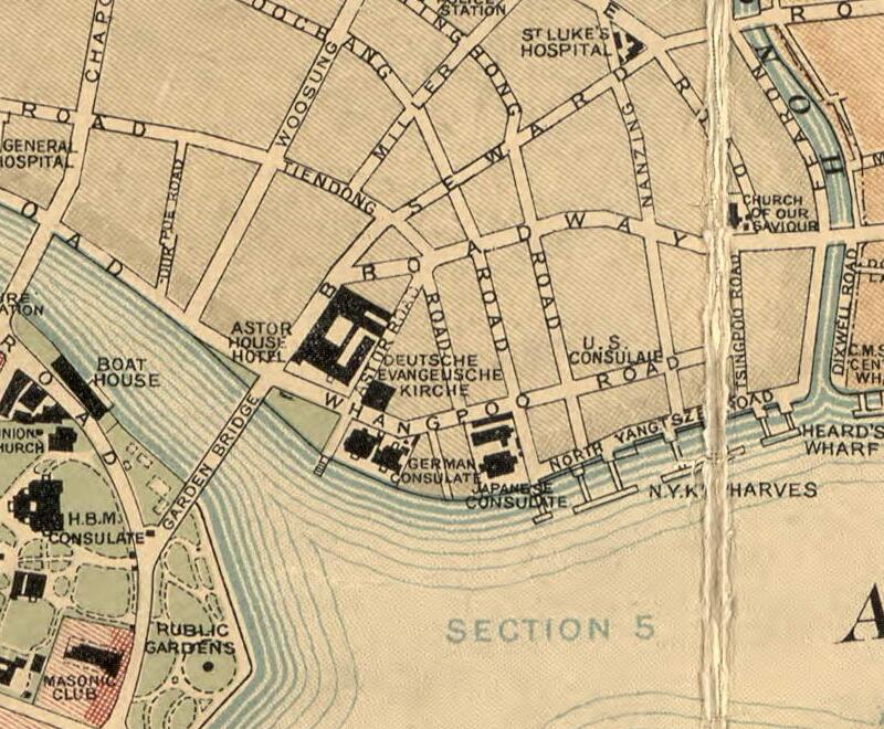 1904年《上海城市规划地图》预览图1