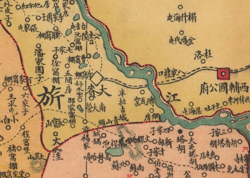 1909年《东三省筹蒙大势图》预览图3