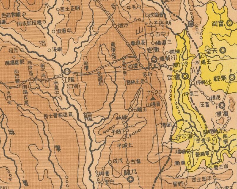 1938年《西康西藏详图》预览图2