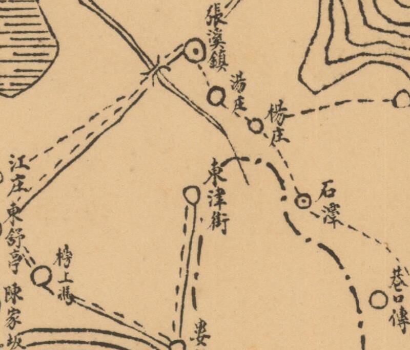 民国安徽《东流县全图》预览图2