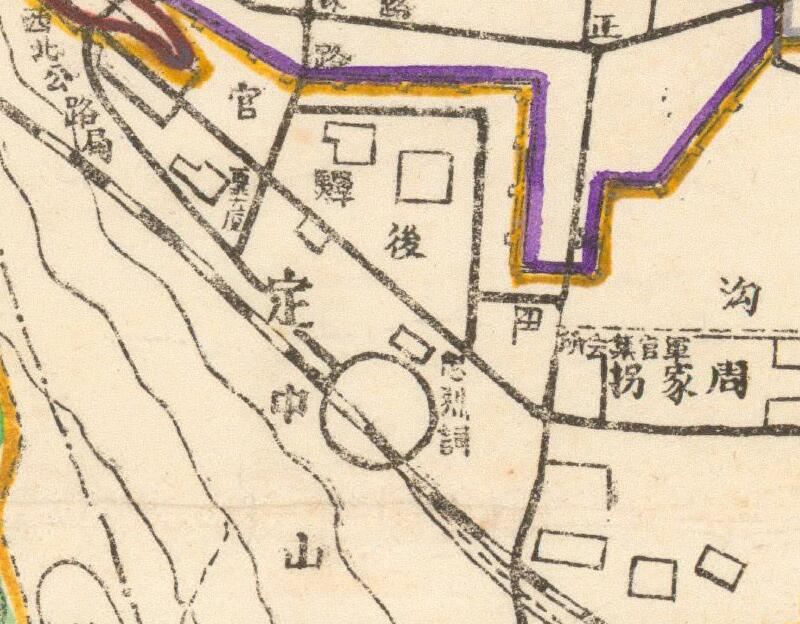 1947年《兰州市区图》预览图2